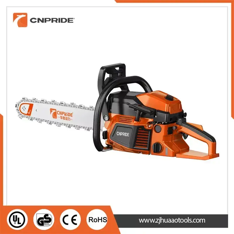 59cc 3.A4HP Gasoline Chain saw for listrik kuwat kanthi 20 bar nglereni